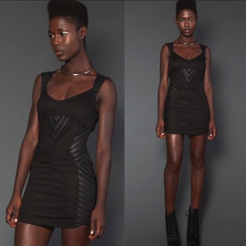Lip Service Manufactured Lies Secret Society Dress